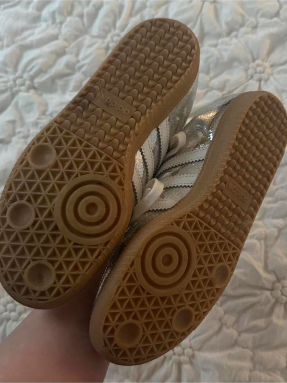 Adidas Silver Sambas - Picture 3 of 3